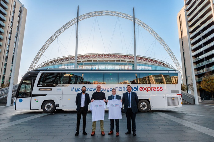 Fans across the UK set for stress-free travel as we renew our partnership with Wembley Stadium